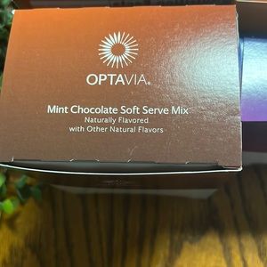 Mint choc soft serve Optavia fueling